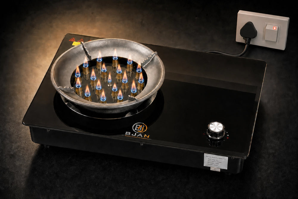 BJAN electric flame single stove